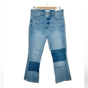 LOFT nwt size 34 / 18 petite kick crop high rise Jeans
